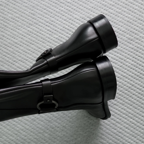 Banana Republic Leather boots Made in ITALY sz 7 - Picture 8 of 8